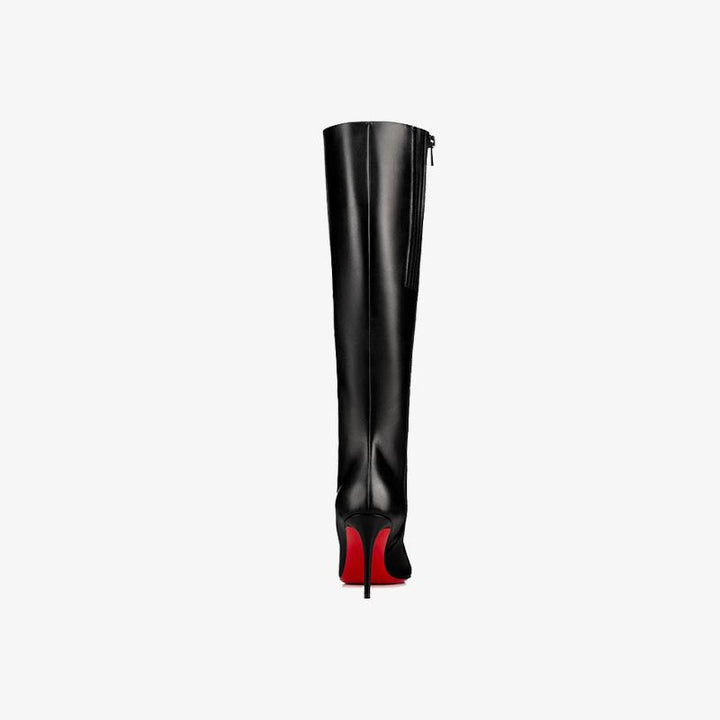 Iconic Black Calfskin Ankle Boots - ARNO CONTI