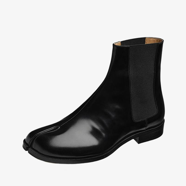 Calf Leather Chelsea Boots with Iconic Stitch