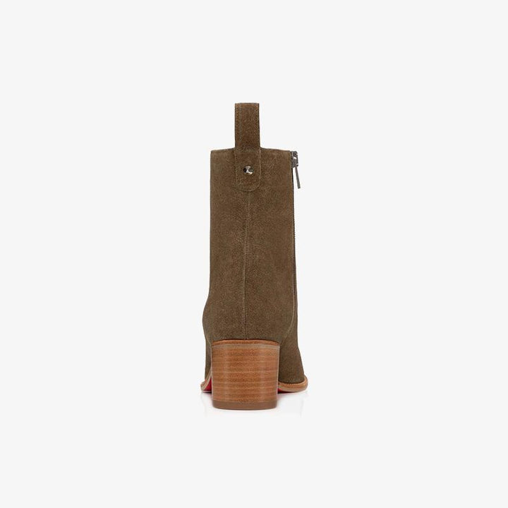 Suede Antelope-Inspired Ankle Boot - ARNO CONTI