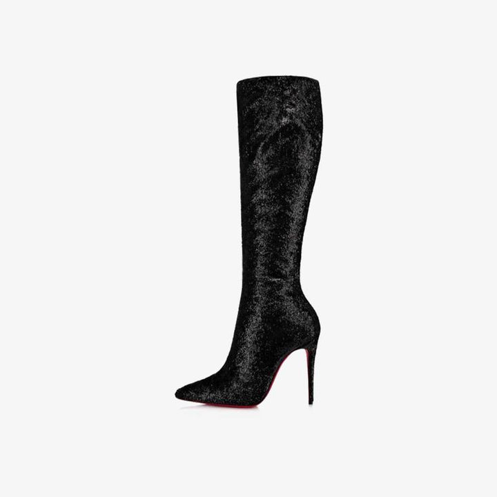 Velvet Tall Boots - ARNO CONTI