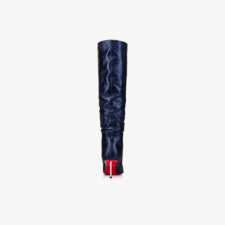 Blue Pointed ToeTube Boot - ARNO CONTI