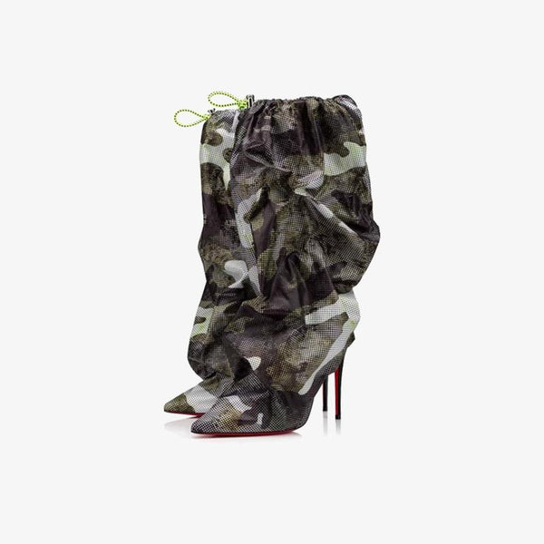 Camouflage Stiletto Boot