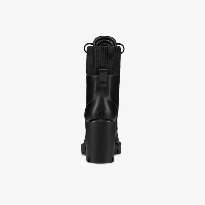Bold Black Biker Boot - ARNO CONTI