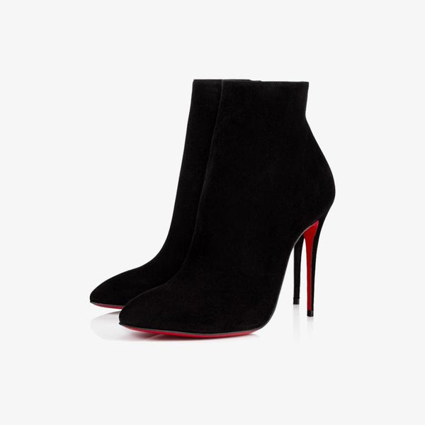 Black Suede Ankle Boots