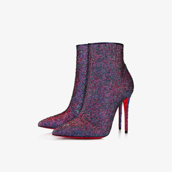 Starlight Lurex Ankle Boots