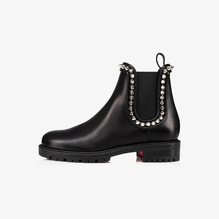 Modern Black Leather Boot - ARNO CONTI