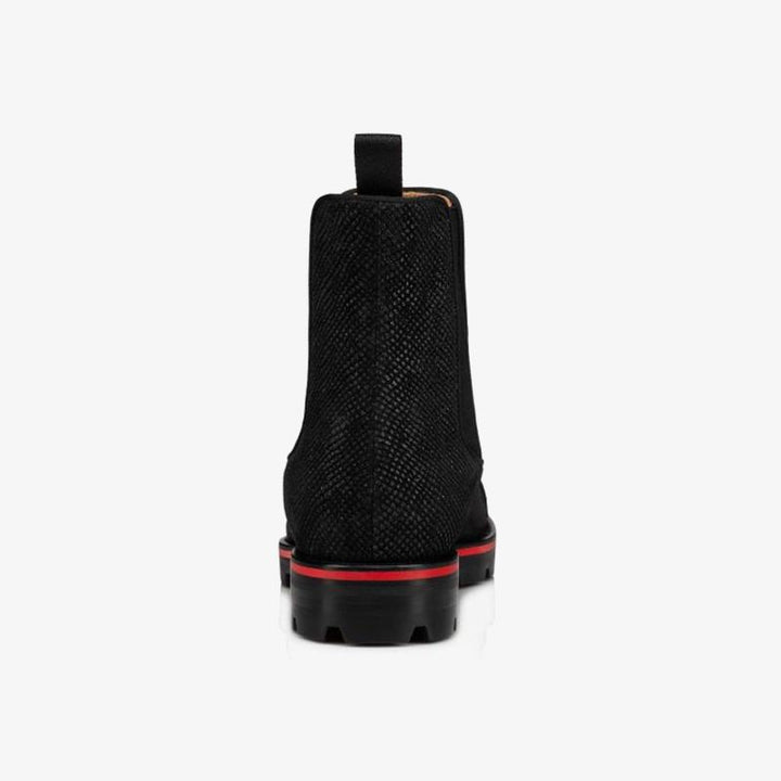 Sparkling Strass calf leather Chelsea Boot - ARNO CONTI