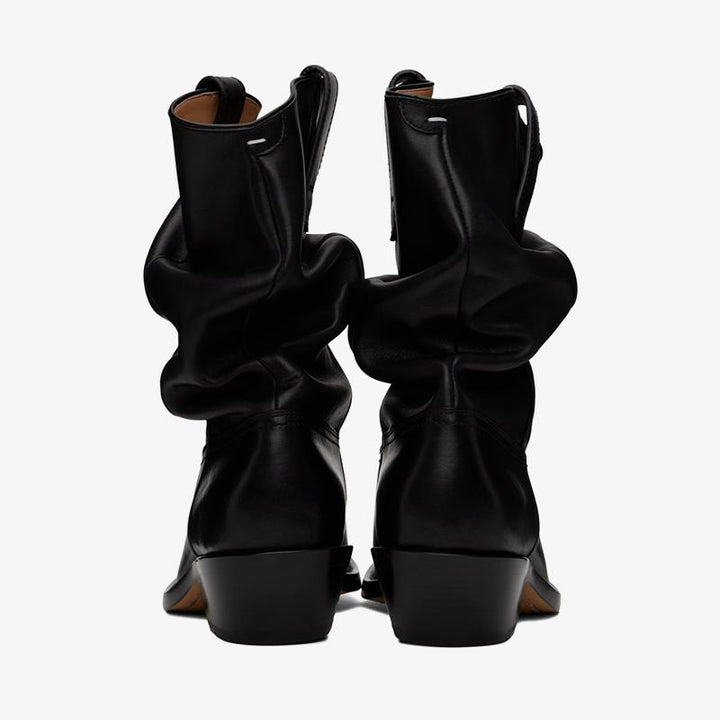Buffed Calfskin Ankle Boots Women's - ARNO CONTI