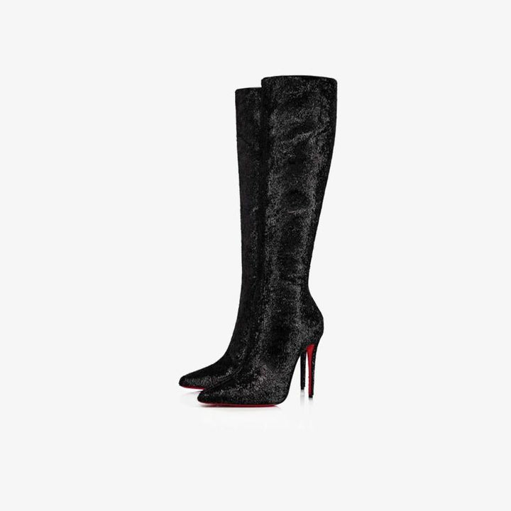 Velvet Tall Boots - ARNO CONTI