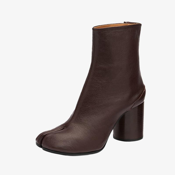 Classic Soft Nappa Leather Ankle Boots