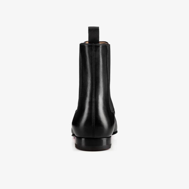 Slim-Fit Black Chelsea Boot - ARNO CONTI