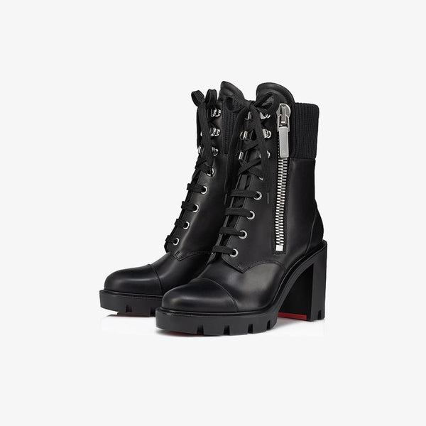 Bold Black Biker Boot