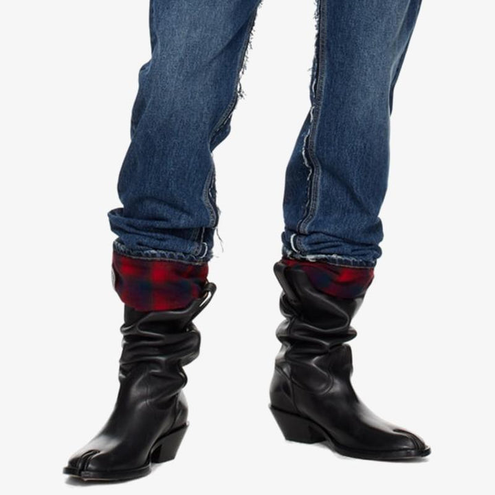 Buffed Calfskin Ankle Boots Women's - ARNO CONTI
