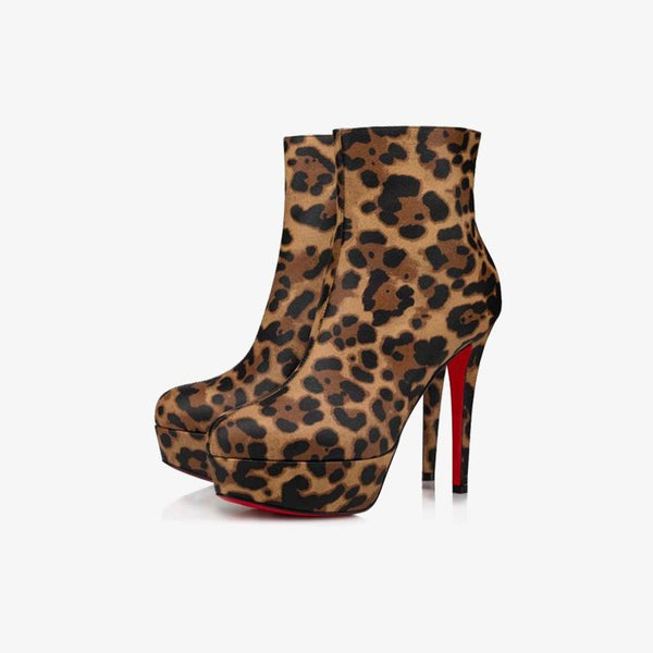 Leopard Print Ankle Boot