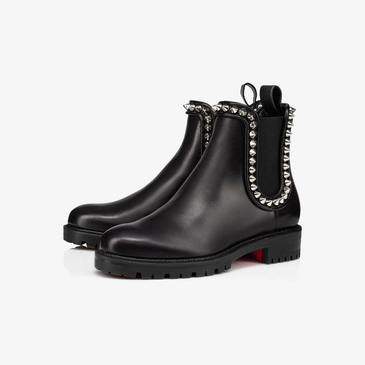 Modern Black Leather Boot - ARNO CONTI