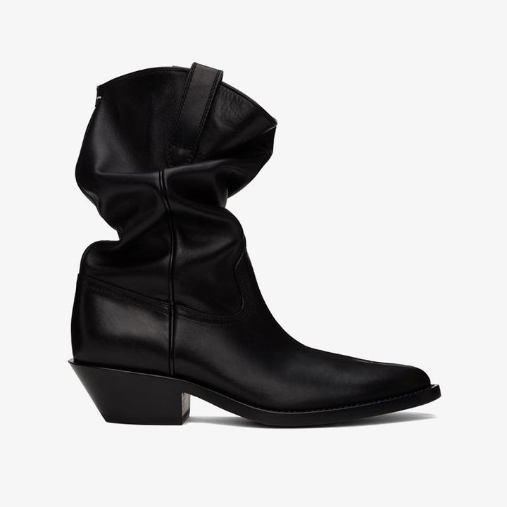 Buffed Calfskin Ankle Boots Women's - ARNO CONTI