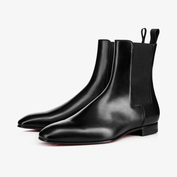 Slim-Fit Black Chelsea Boot