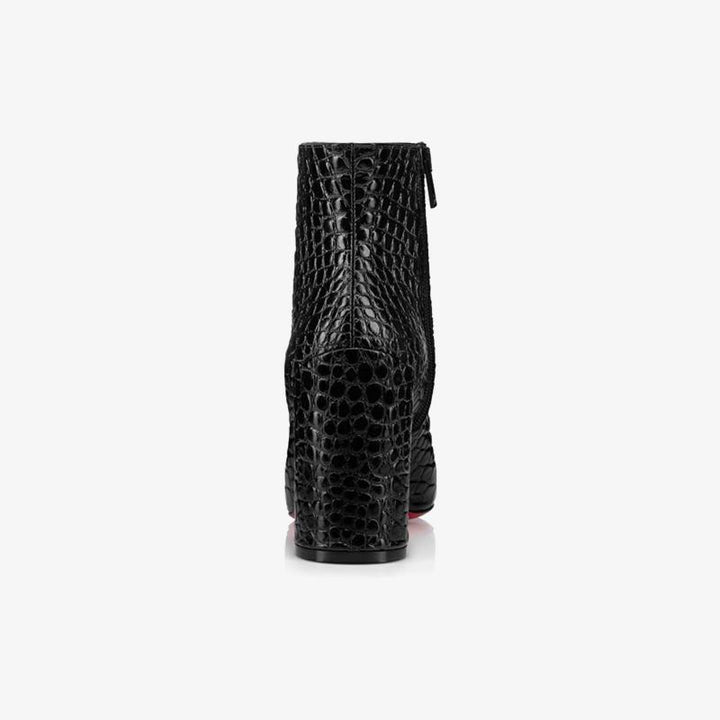 Black Leather Ankle Boot - ARNO CONTI