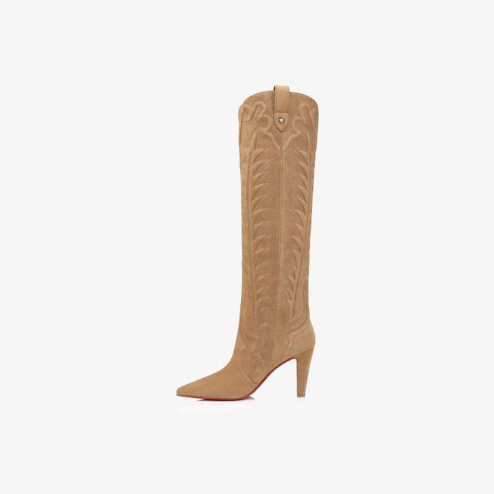 Wild West Brown Suede Boots - ARNO CONTI