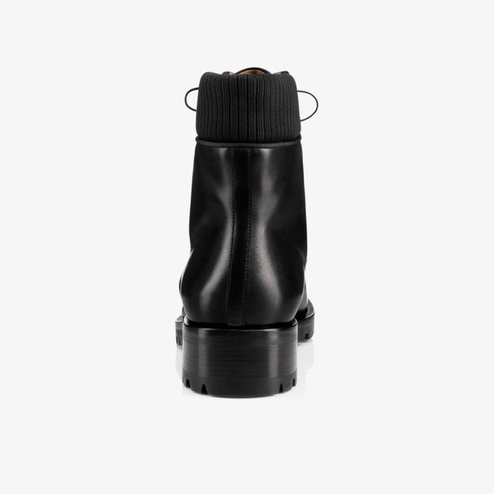 Patinated Black Calfskin Boot - ARNO CONTI