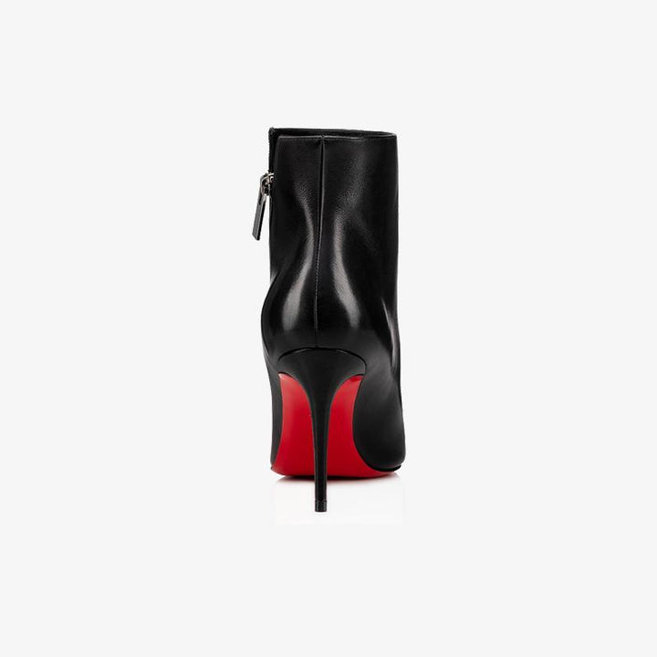 Elegant Black Calfskin Ankle Boot - ARNO CONTI